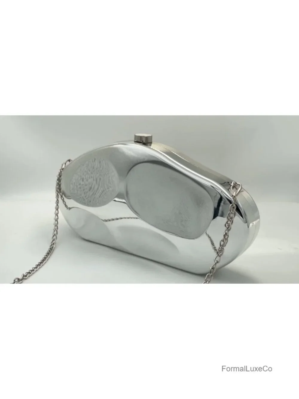 Acrylic Clutch Purse Formal Evening Bag Metallic Clutch Women Prom Wedding